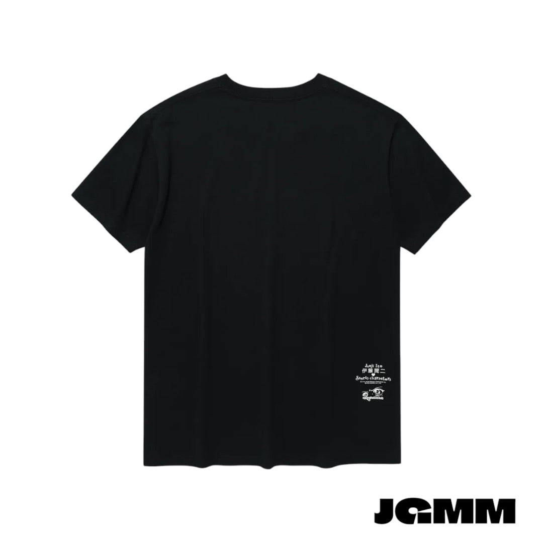 JS TOMIE HELLO KITTY RIBBON TEE_黑色