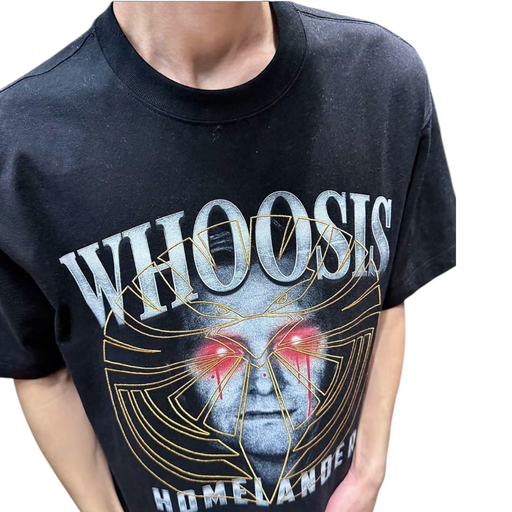 Whoosis x 黑袍糾察隊聯名｜祖國人短袖T恤