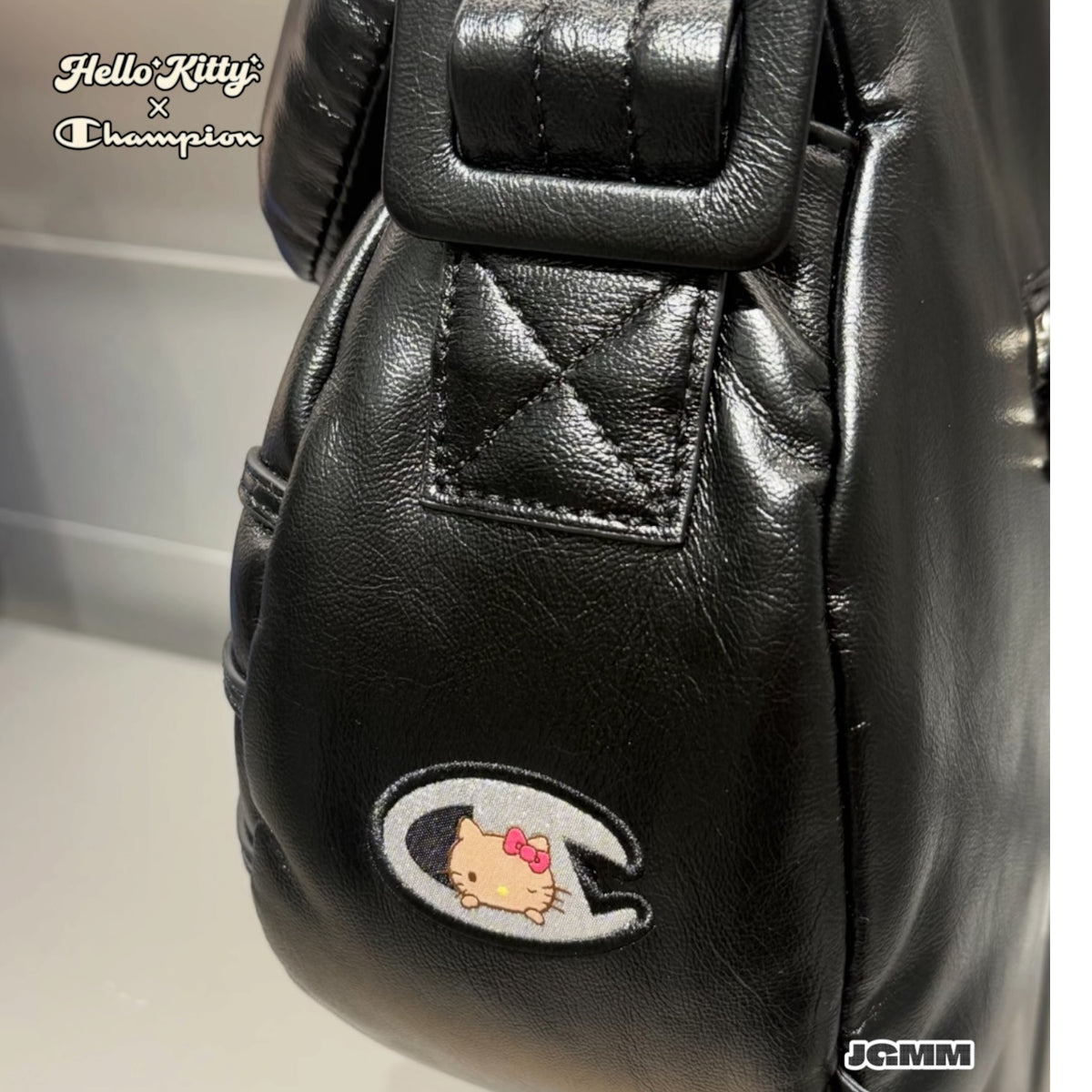 Champion × Hello Kitty 大頭肩背包 聯名秋季新品 預購