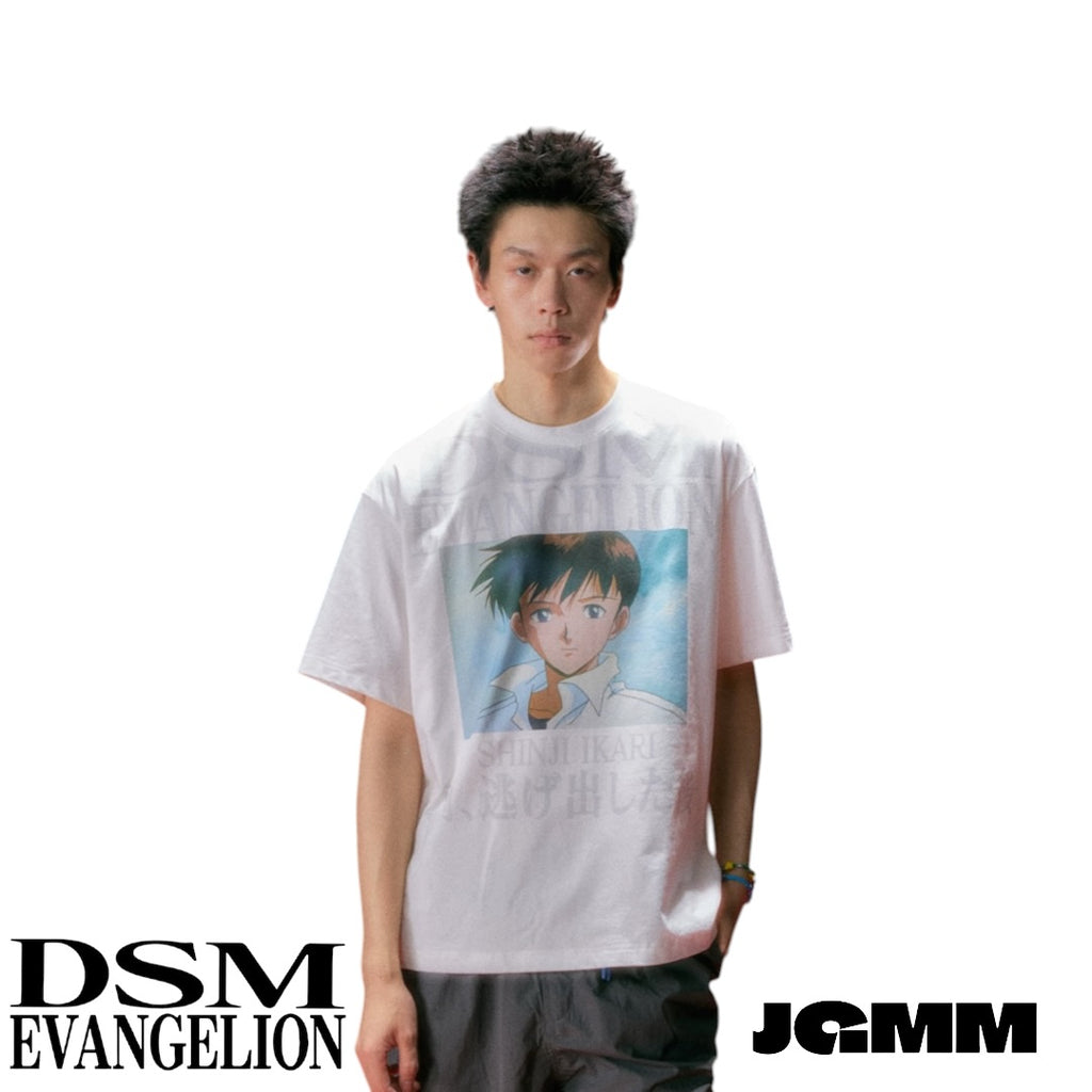 DSM x EVA正版官方聯名 涼感防曬 角色場景 短袖 T恤 明日香 綾波麗 碇真嗣 渚薰