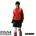 DSM x EVA正版官方聯名綾波零 碇真嗣 明日香撞色戰鬥服 華夫格長袖