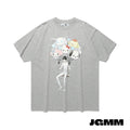 JUNJI ITO SANRIO CHARACTERS BIG BIG TEE_GREY