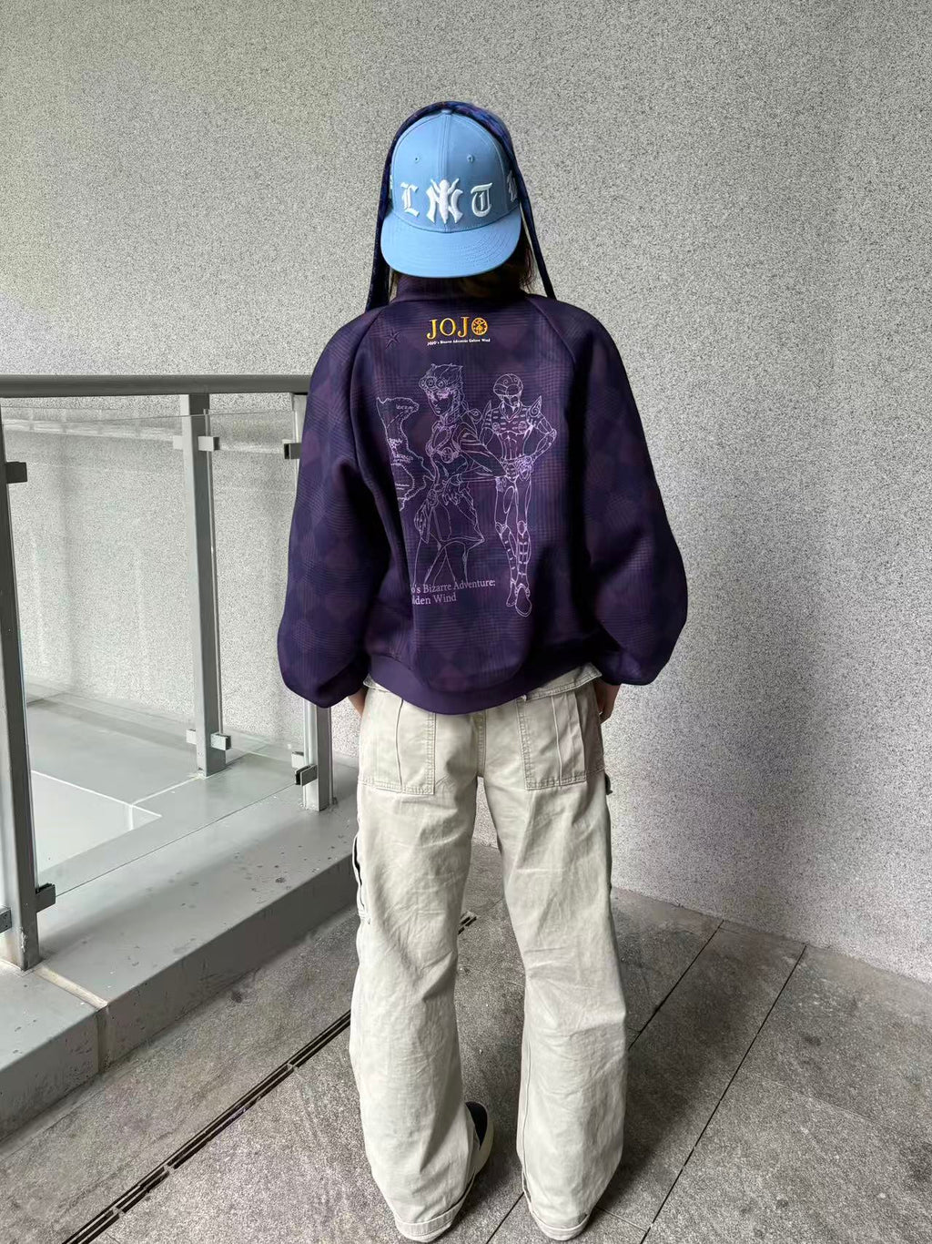 MEDM X JOJO 格紋刺繡外套