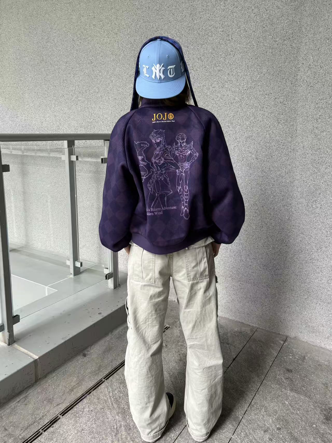 MEDM X JOJO 格紋刺繡外套
