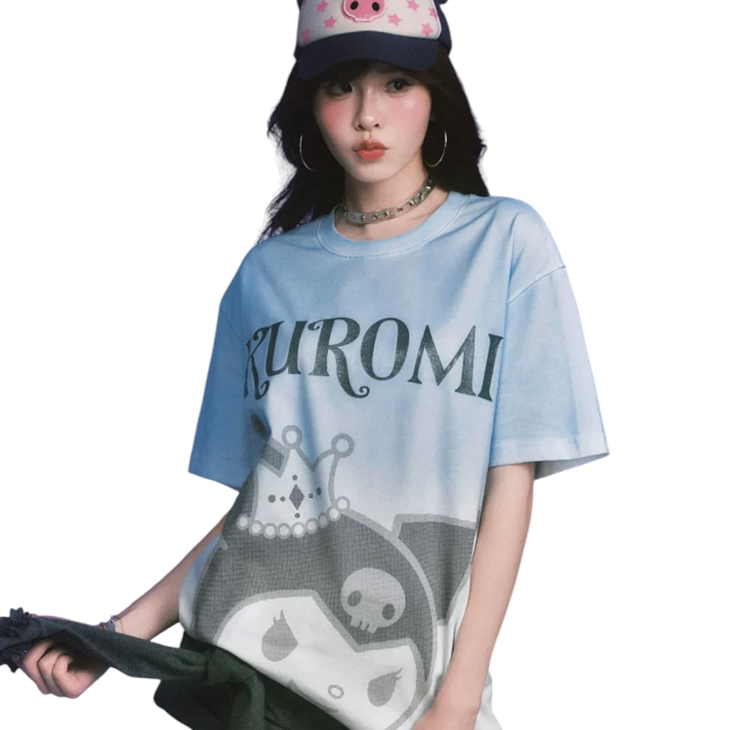 MEDM×三麗鷗家族系列 閃粉漸變庫洛米短袖