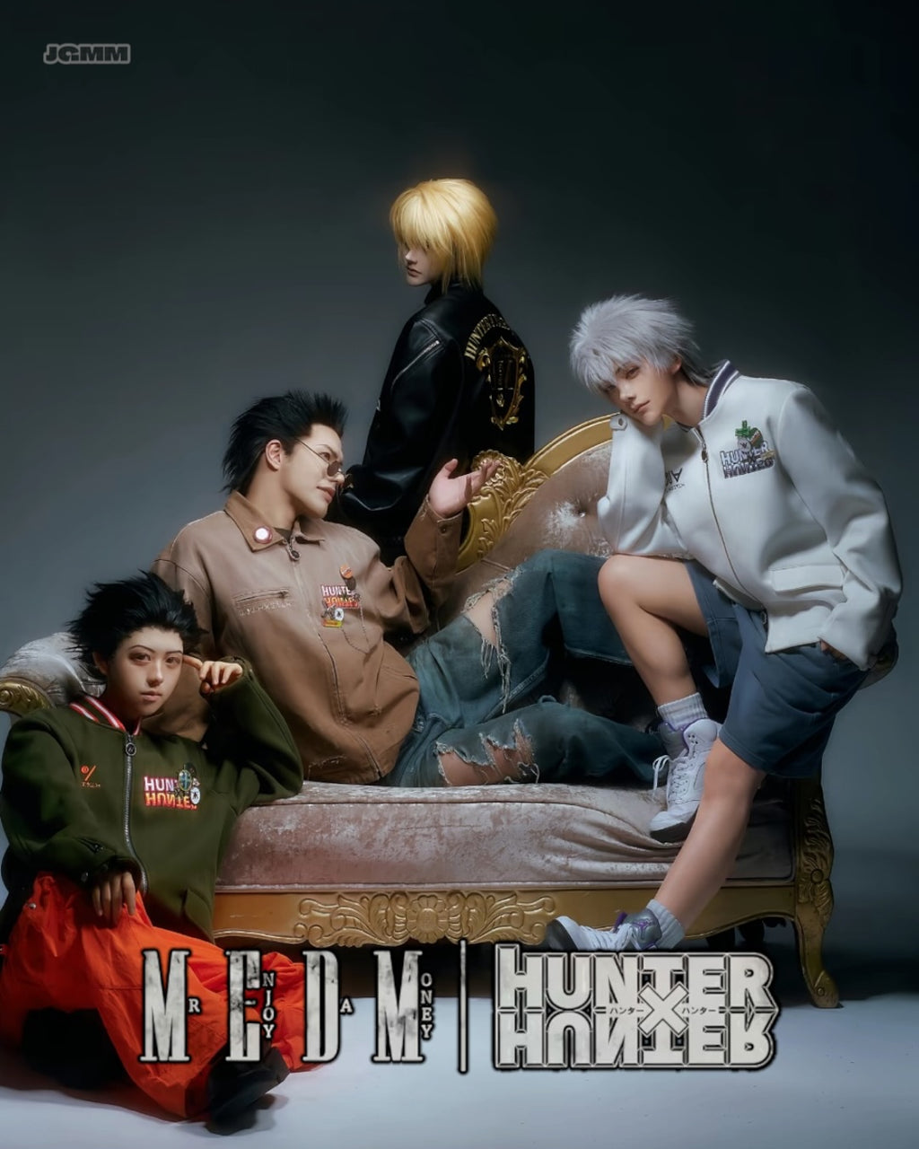MEDM｜Hunter × Hunter聯名系列水洗做舊印花夾克 預售