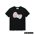 JS TOMIE HELLO KITTY RIBBON TEE_黑色