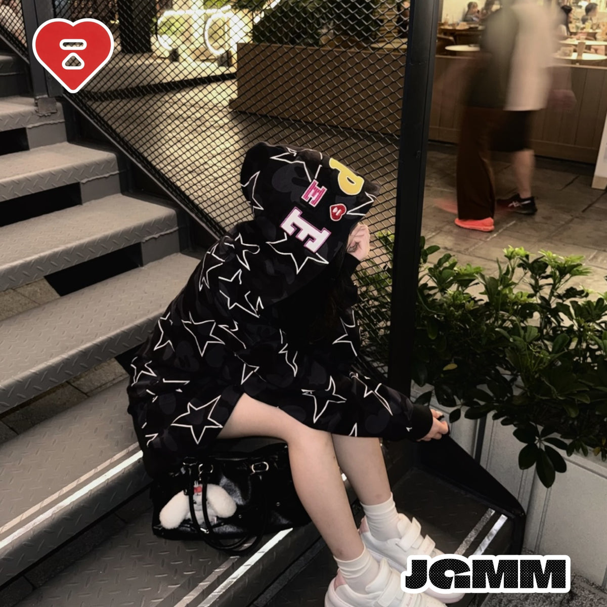 APEE STAR CAMO Zip-Up Jacket｜星星迷彩拉鍊外套