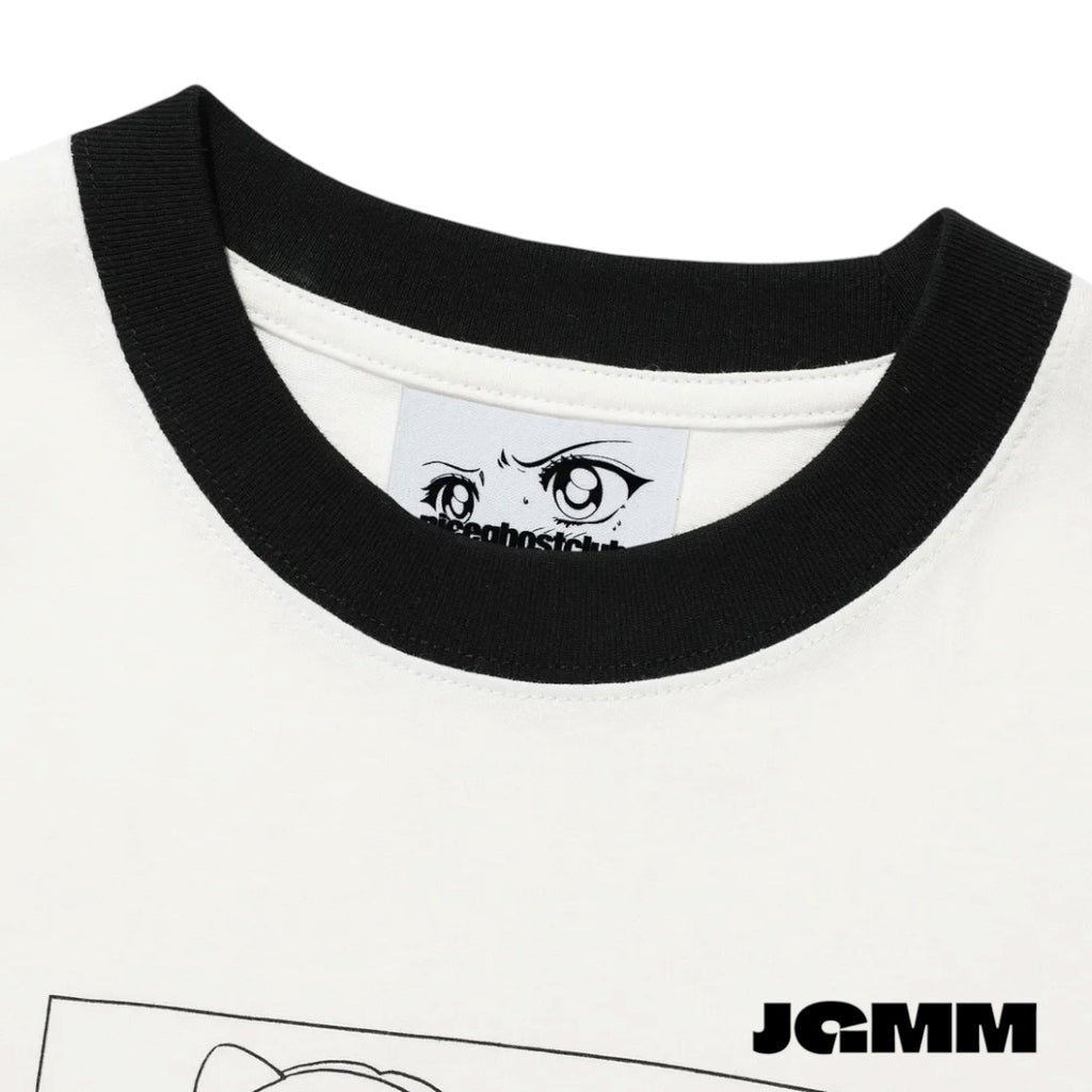 JS TOMIE HELLO KITTY MINI TEE_WHITE