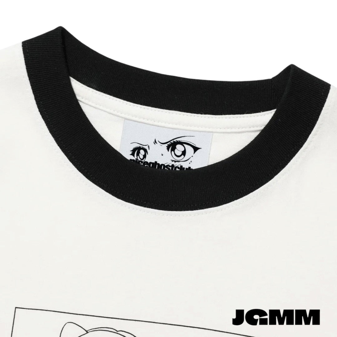 JS TOMIE HELLO KITTY MINI TEE_WHITE