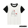 JS TOMIE HELLO KITTY MINI TEE_WHITE