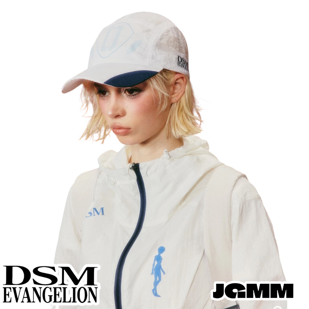 DSM x EVA正版官方聯名碇真嗣 綾波零 明日香 機能風 運動 鴨舌帽 棒球帽 帽子