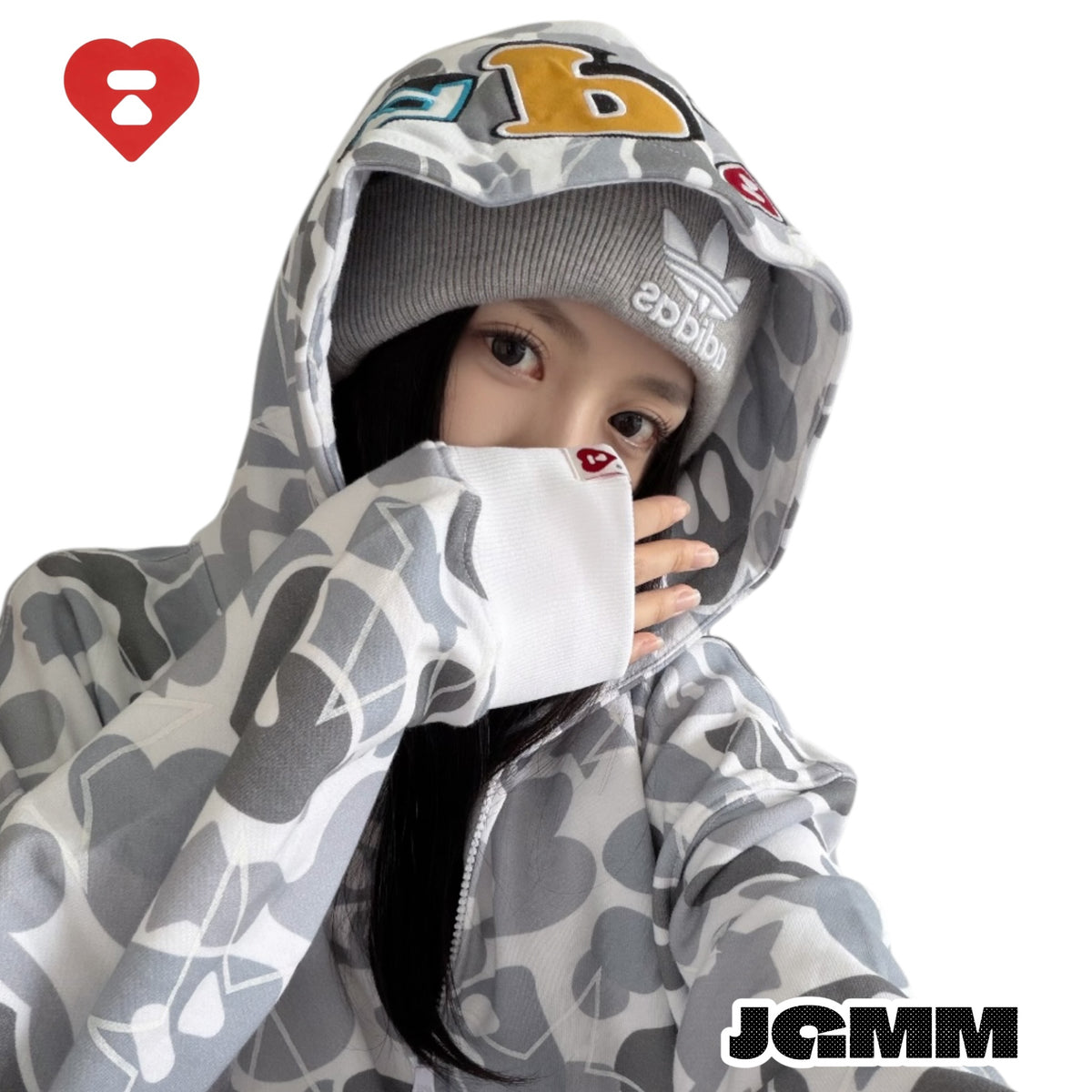 APEE STAR CAMO Zip-Up Jacket｜星星迷彩拉鍊外套