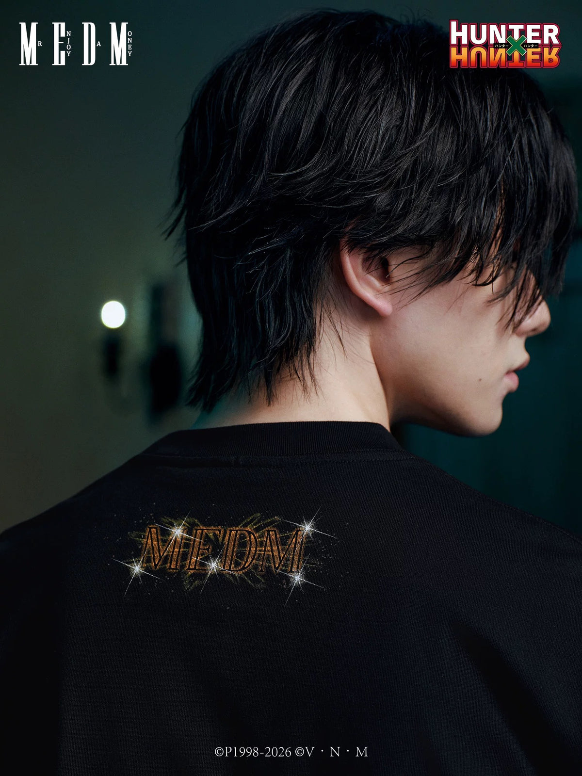 MEDM｜Hunter × Hunter聯名系列 印花短袖T恤 奇犽 小傑 預售