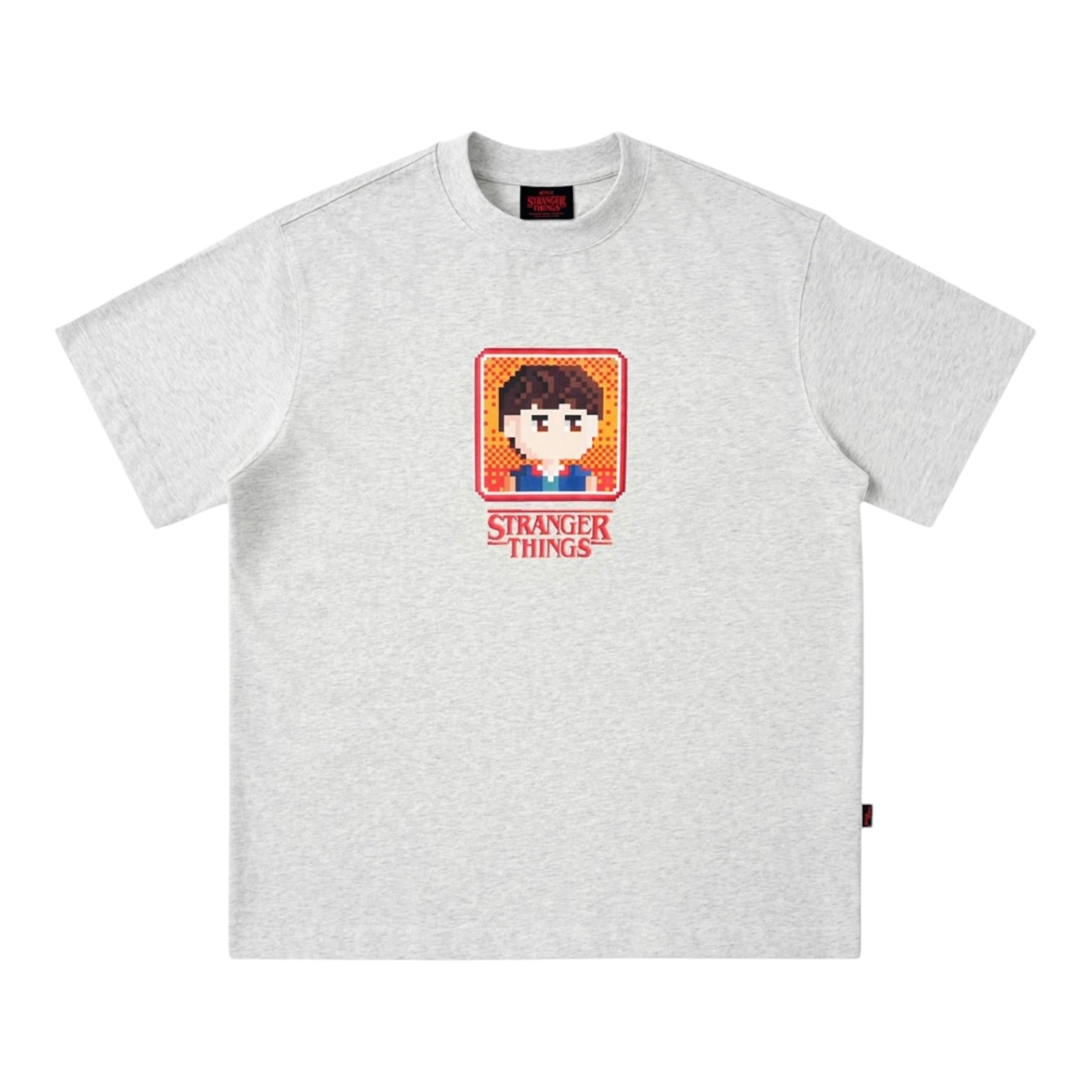 【怪奇物語官方聯名】角色像素風格短袖