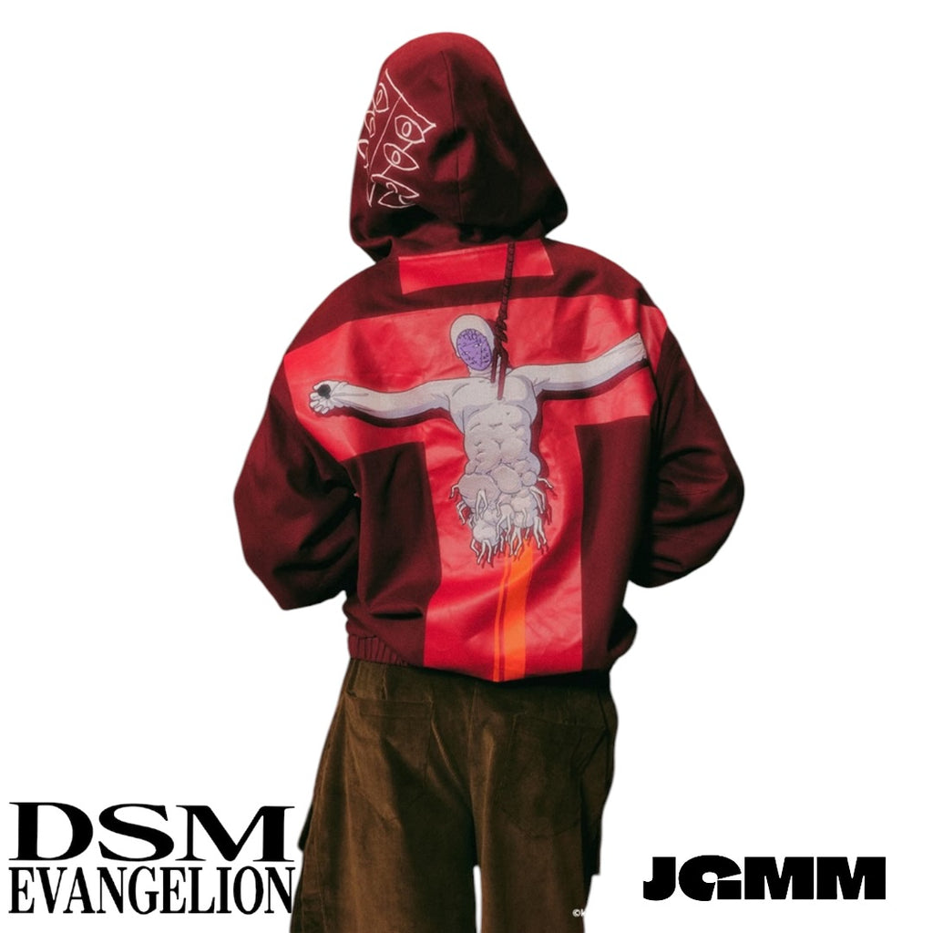 DSM x EVA正版官方聯名 莉莉絲 短款 寬鬆版型 連帽 夾克 第二使徒 飛行外套