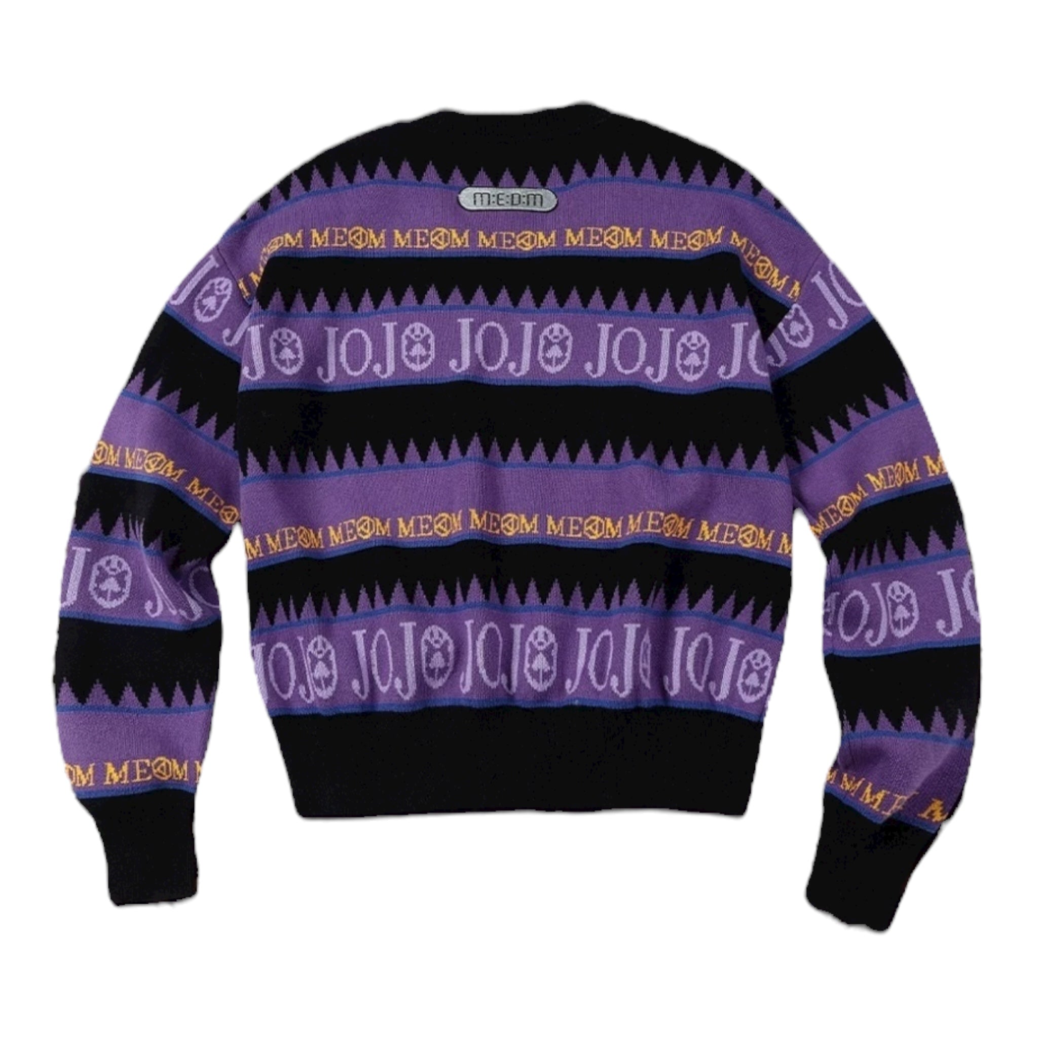 MEDM X JOJO 阿帕基字母刺繡毛衣