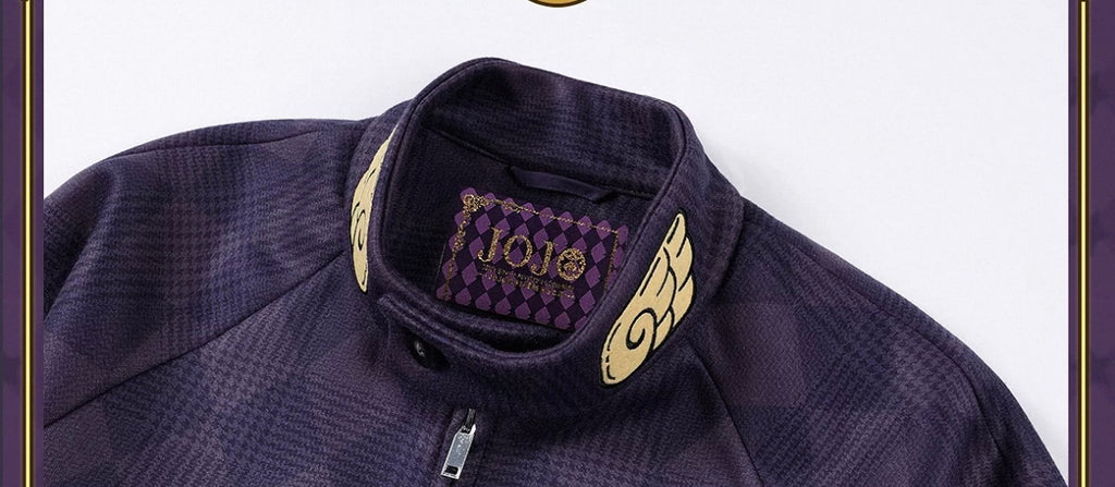 MEDM X JOJO 格紋刺繡外套