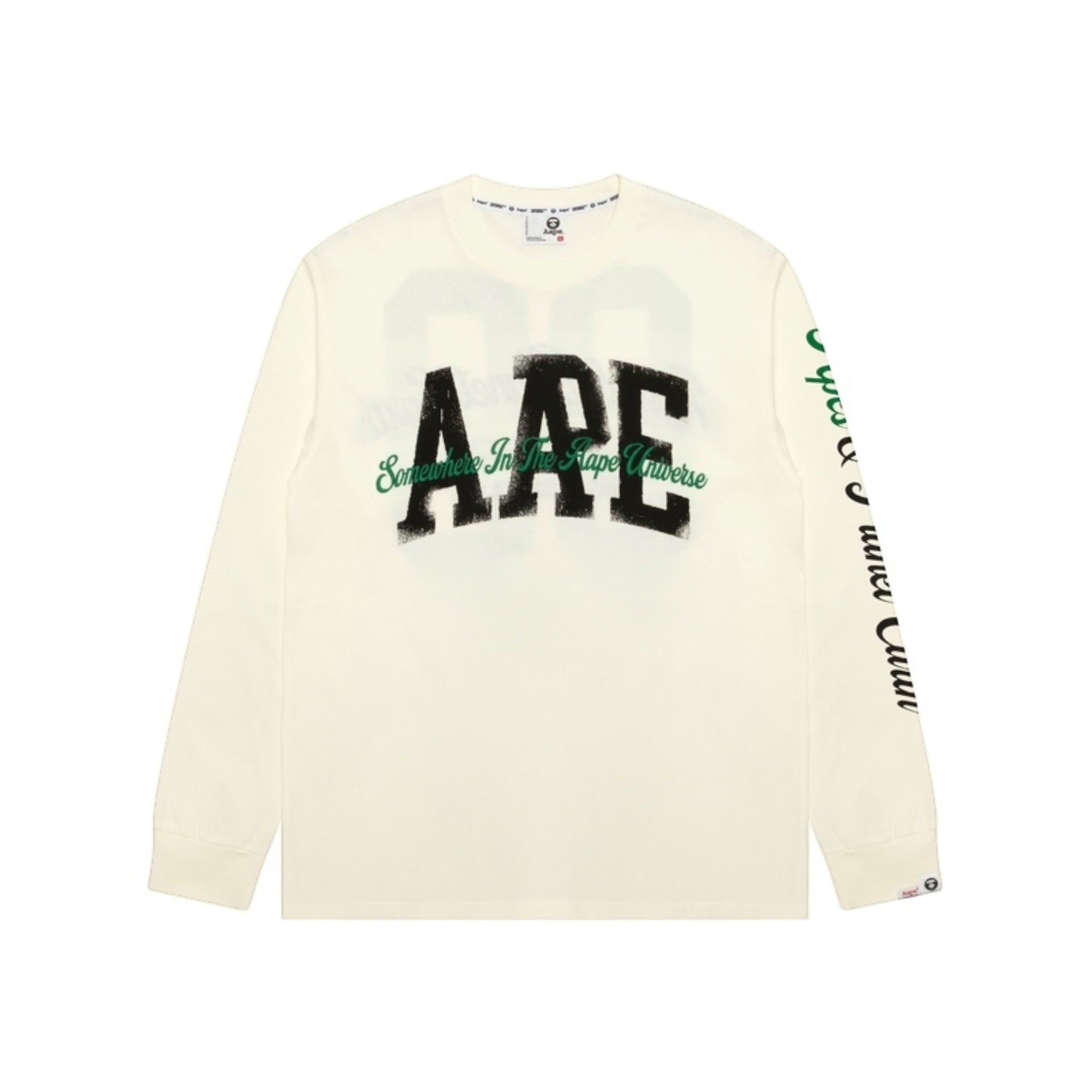 AAPE  字體印刷感長袖