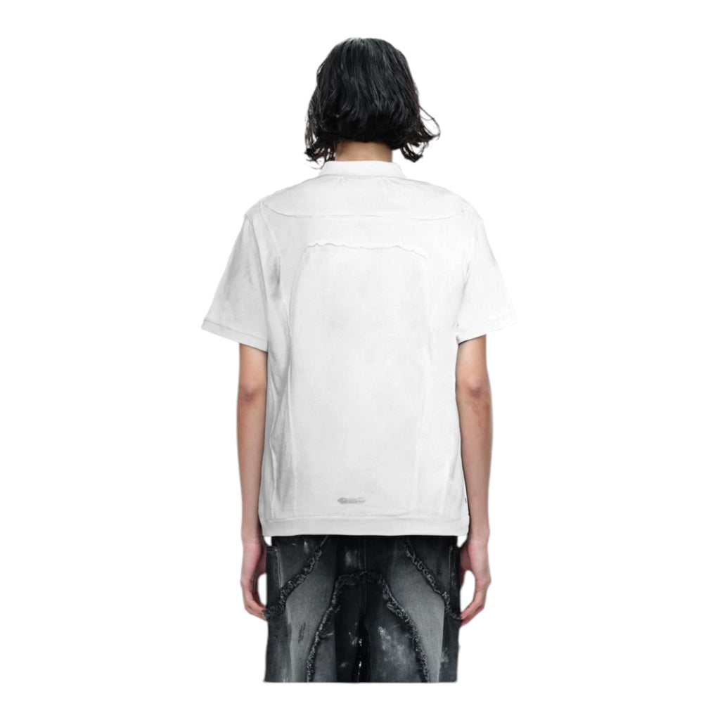 TBHNP 擦髒拼接金屬POLO