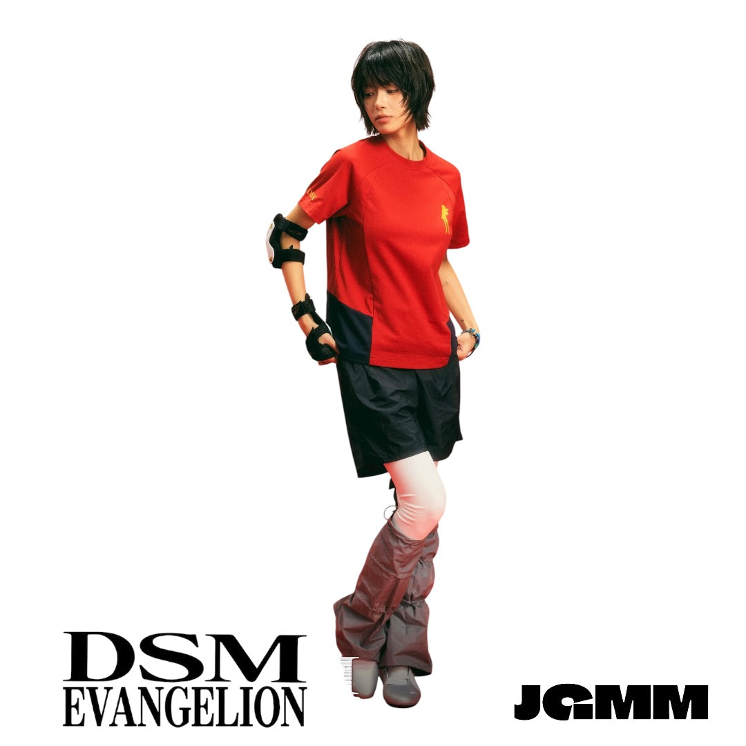 DSM x EVA正版官方聯名涼感速乾戰鬥服短袖T恤 碇真嗣 綾波零 明日香