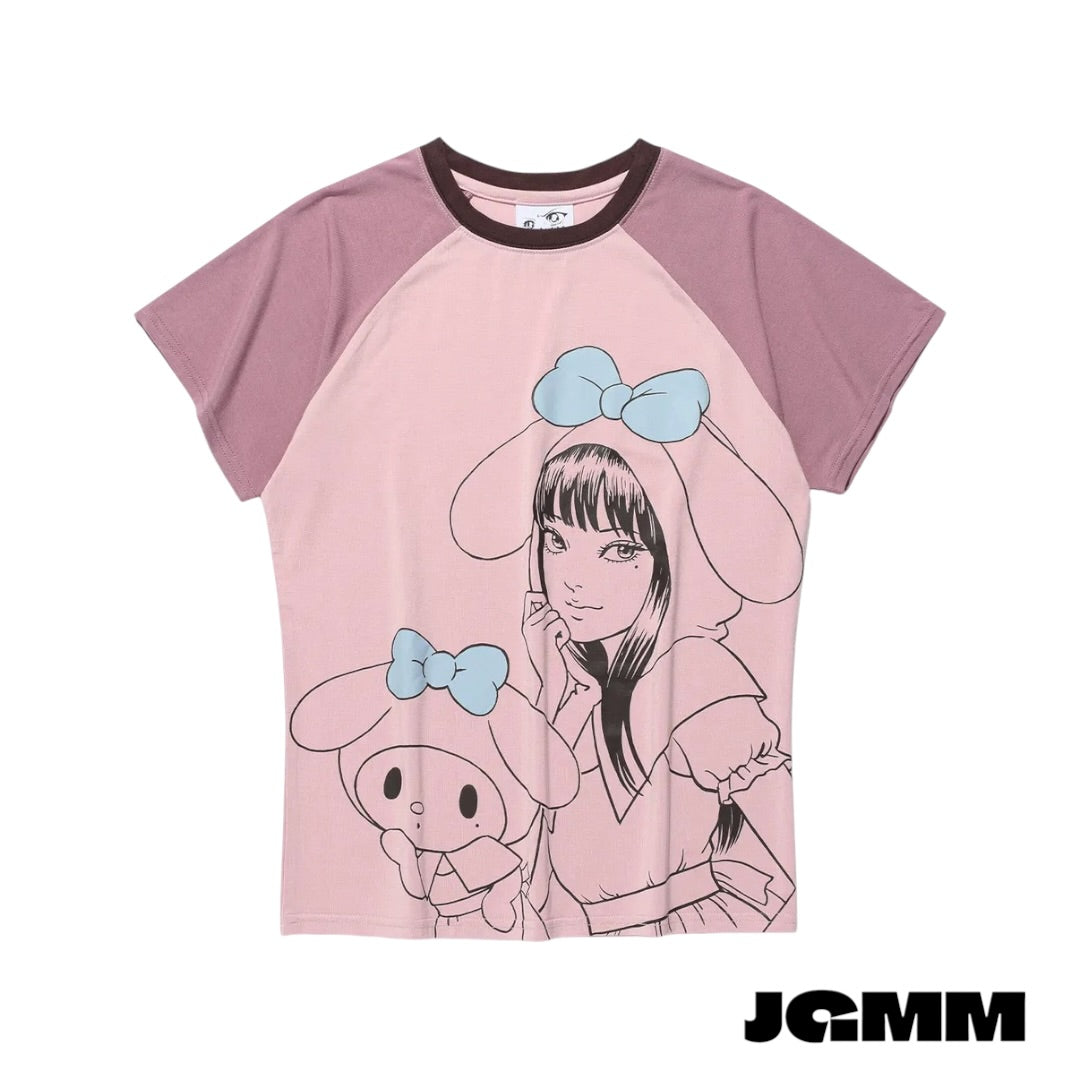 JS TOMIE MY MELODY MINI TEE_PINK