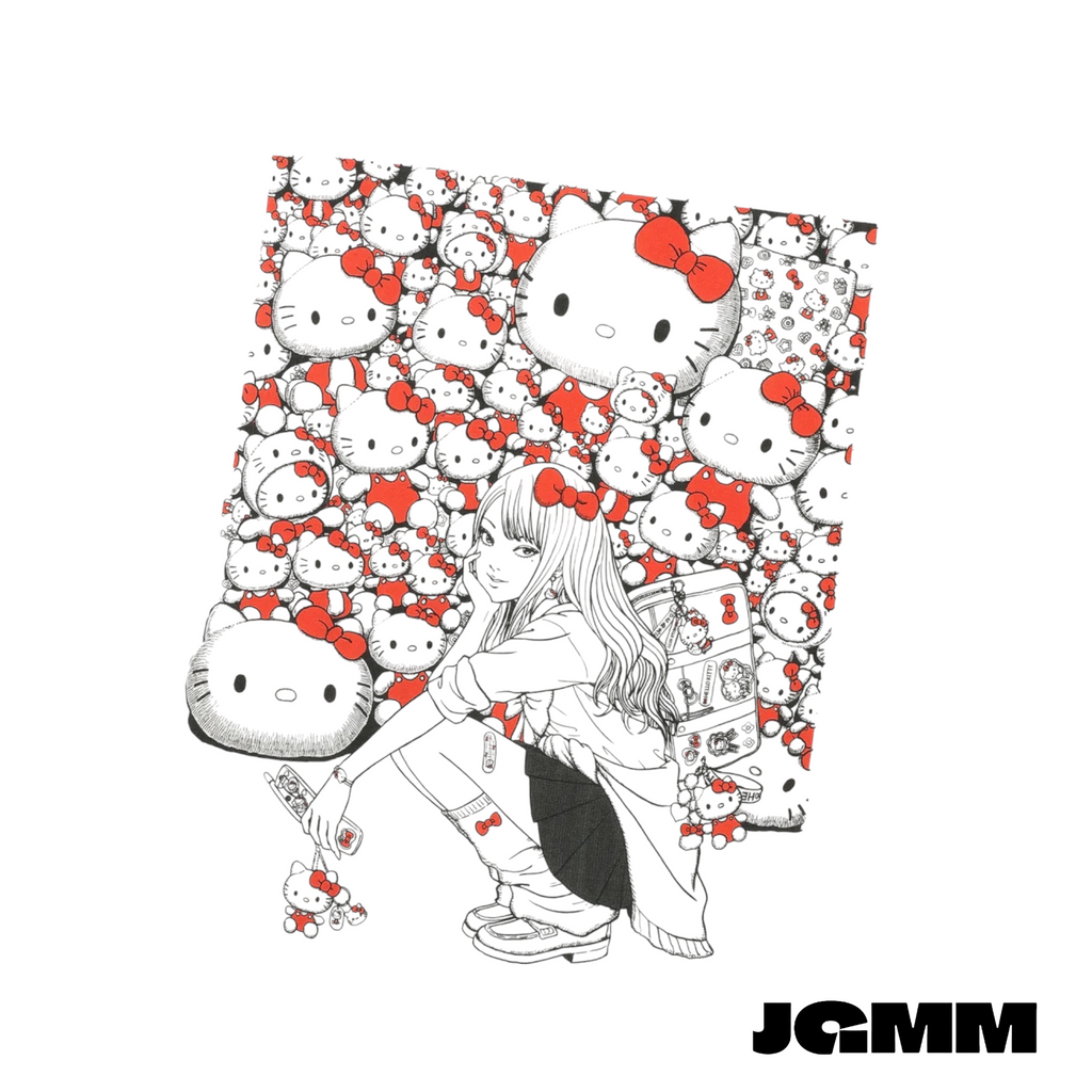 niceghostclub x 富江 HELLO KITTY TEE