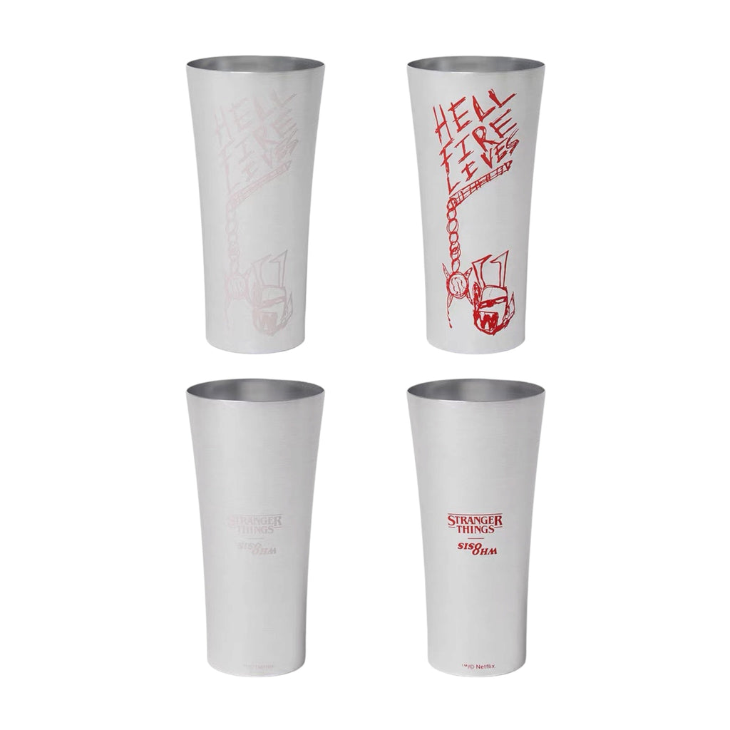 怪奇物語 Beam Me Up x Hellfire Lives 溫保溫杯組 (2入）