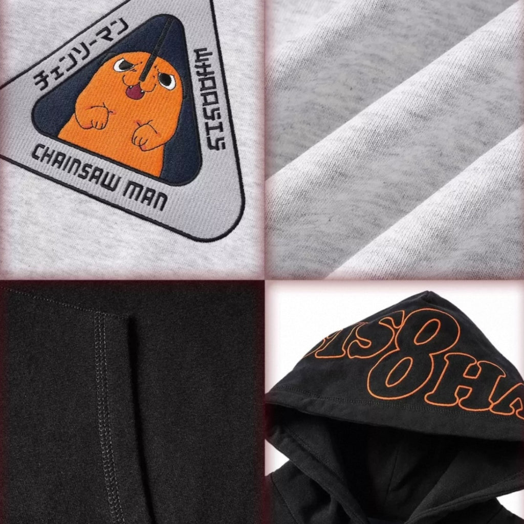 【鏈鋸人官方聯名】WHOOSIS 刺繡波奇塔帽T