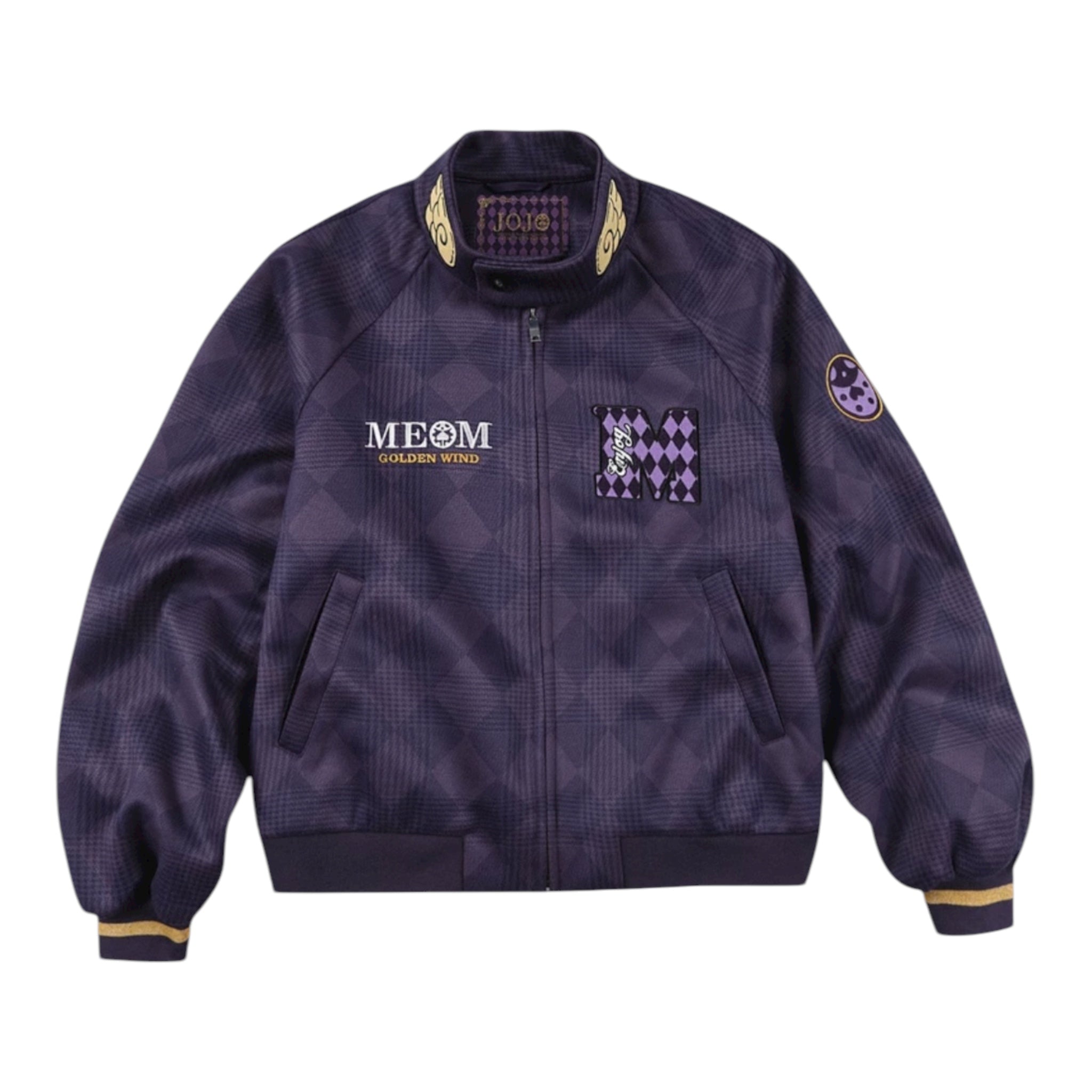 MEDM X JOJO 格紋刺繡外套