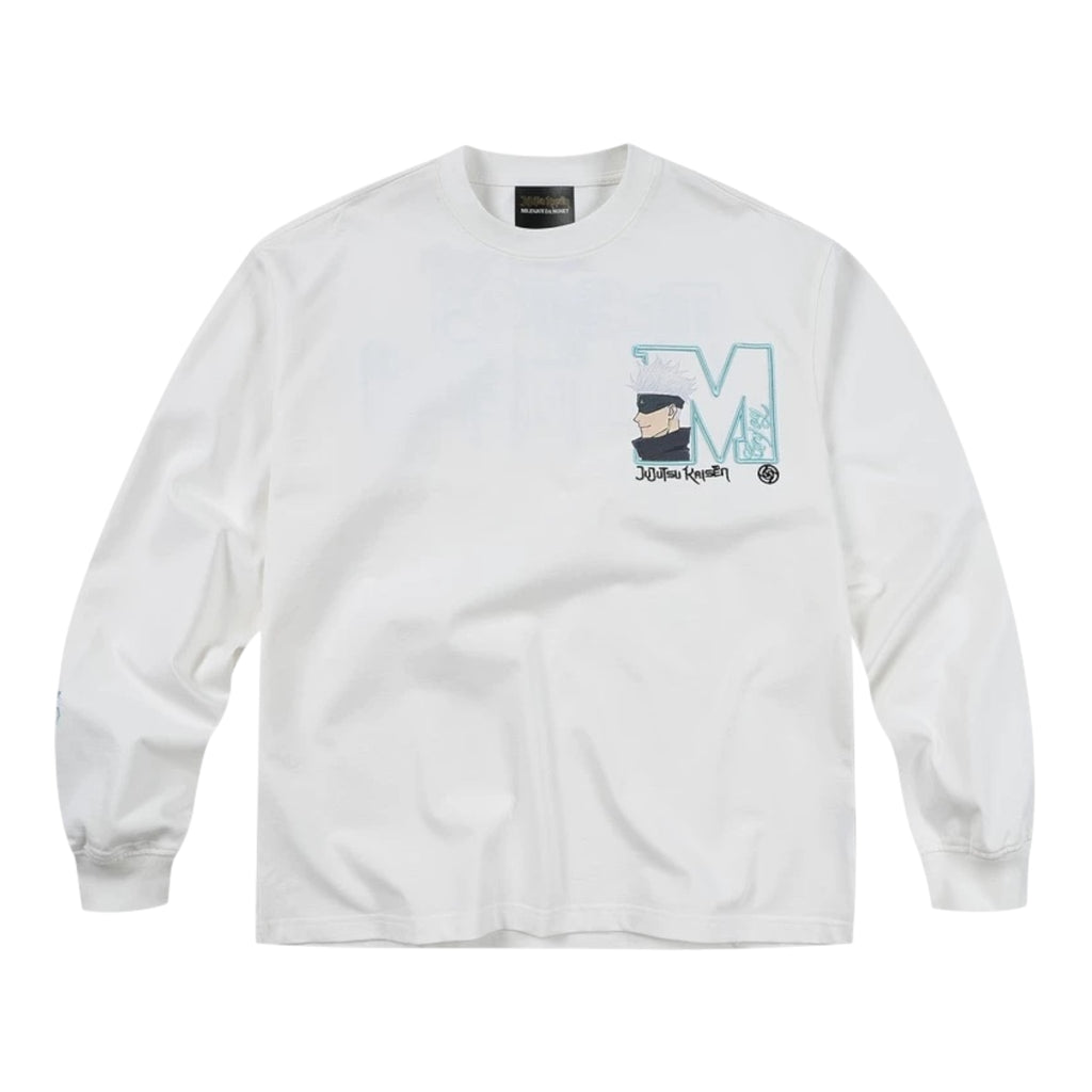 MEDM×咒術迴戰聯名-大M頭像刺繡字母長袖