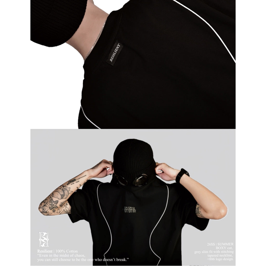 Resilient 26SS +886 Logo Short T