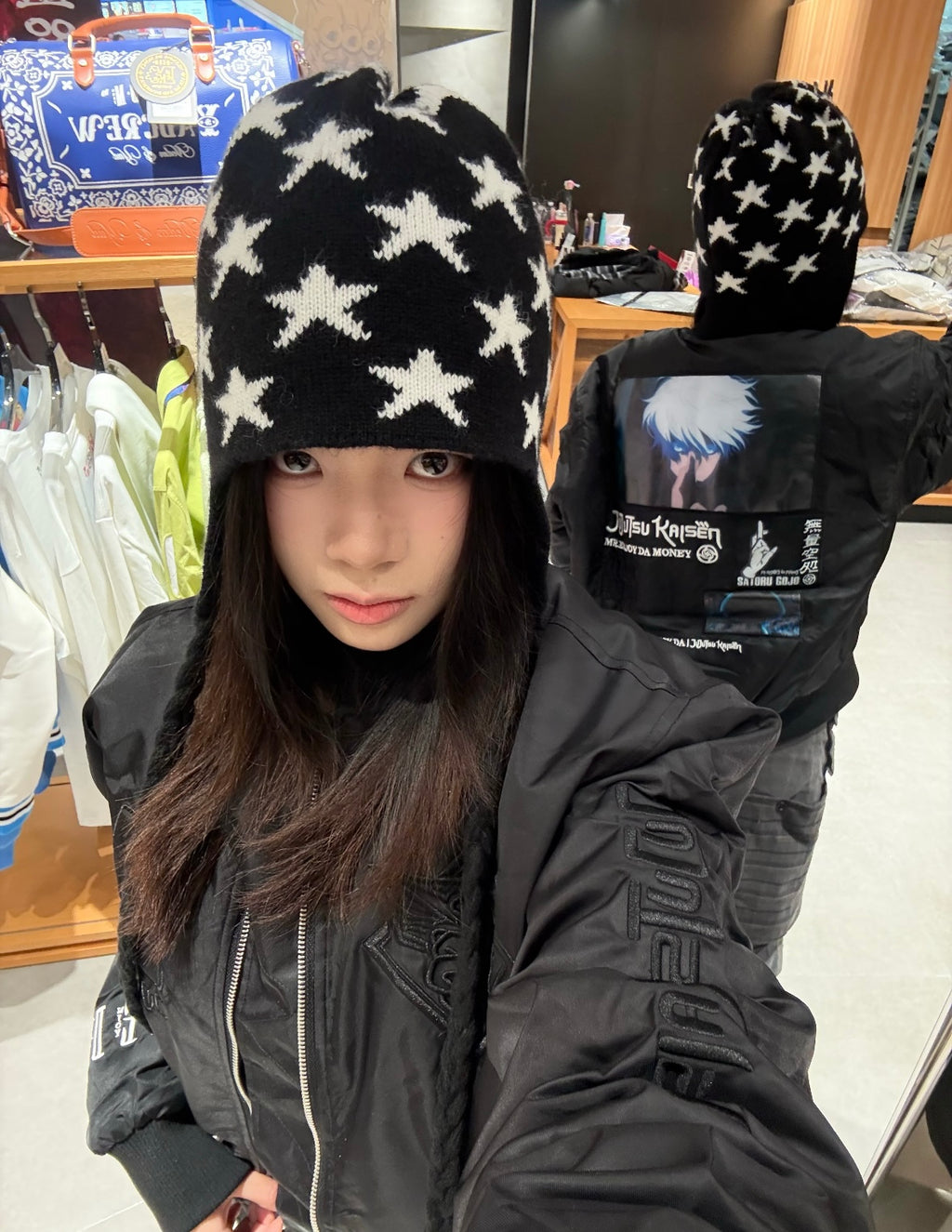 咒術迴戰聯名｜五條悟貼布 MA-1 棒球夾克 《涉谷事變》